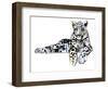 Arabian Leopard, 2008-Mark Adlington-Framed Giclee Print