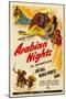 Arabian Nights, 1942, Poster Art-null-Mounted Art Print