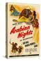 Arabian Nights, 1942, Poster Art-null-Stretched Canvas