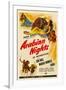 Arabian Nights, 1942, Poster Art-null-Framed Art Print