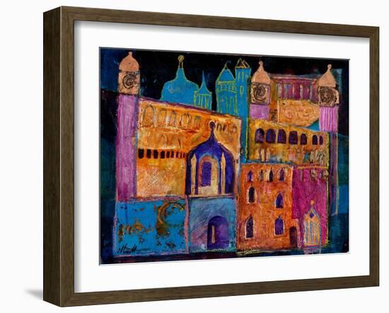 Arabian Nights, 2012-Margaret Coxall-Framed Giclee Print