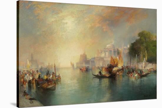 Arabian Nights Fantasy. 1886-Thomas Moran-Stretched Canvas