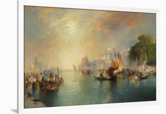 Arabian Nights Fantasy. 1886-Thomas Moran-Framed Giclee Print