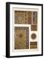 Arabian No 4, Plate XXXI, from The Grammar of Ornament by Owen Jones-Owen Jones-Framed Giclee Print