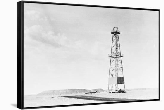 Arabian Oil Field-null-Framed Stretched Canvas