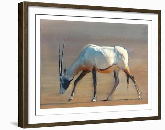 Arabian Oryx, 2010-Mark Adlington-Framed Giclee Print