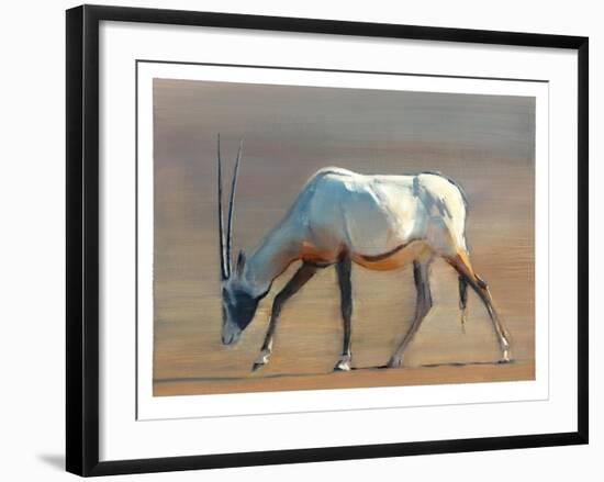 Arabian Oryx, 2010-Mark Adlington-Framed Giclee Print