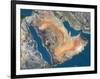 Arabian Peninsula, Satellite Image-null-Framed Photographic Print