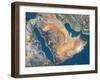 Arabian Peninsula, Satellite Image-null-Framed Premium Photographic Print