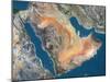 Arabian Peninsula, Satellite Image-null-Mounted Premium Photographic Print