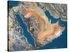 Arabian Peninsula, Satellite Image-null-Stretched Canvas