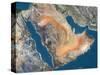 Arabian Peninsula, Satellite Image-null-Stretched Canvas