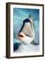 Arabian Picasso Triggerfish-Georgette Douwma-Framed Photographic Print