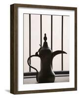 Arabian Water Carafe, Nizwa Fort, Western Hajar Mountains, Oman-Walter Bibikow-Framed Photographic Print