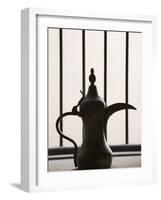 Arabian Water Carafe, Nizwa Fort, Western Hajar Mountains, Oman-Walter Bibikow-Framed Photographic Print