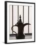 Arabian Water Carafe, Nizwa Fort, Western Hajar Mountains, Oman-Walter Bibikow-Framed Photographic Print