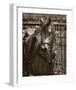 Arabian Working Cow Horse-Barry Hart-Framed Giclee Print