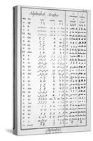 Arabic Alphabet-null-Stretched Canvas