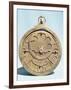 Arabic Brass Astrolabe Dating from 16th Century, Damascus Museum, Syria, Middle East-Ursula Gahwiler-Framed Photographic Print