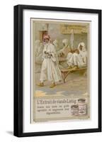 Arabic Cafe in Algeria-null-Framed Giclee Print