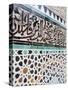 Arabic Calligraphy and Zellij Tilework, Bou Inania Medersa, Medina, Fez, Morocco-Martin Child-Stretched Canvas