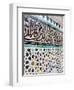 Arabic Calligraphy and Zellij Tilework, Bou Inania Medersa, Medina, Fez, Morocco-Martin Child-Framed Photographic Print