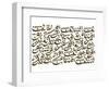 Arabic Calligraphy. Translation: Allah Blesses the Faithfulness Community-yienkeat-Framed Photographic Print