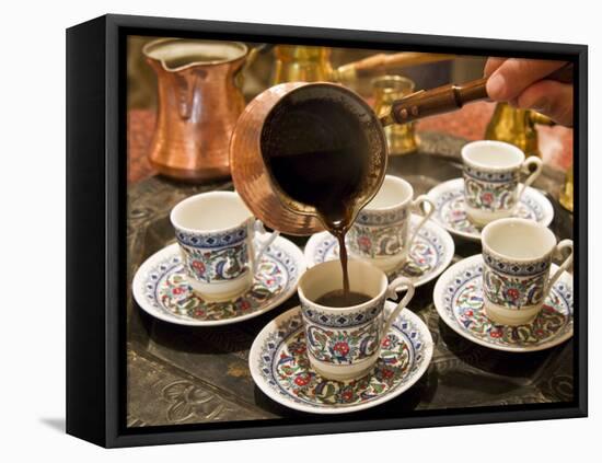 Arabic Coffee, Dubai, United Arab Emirates, Middle East-Nico Tondini-Framed Stretched Canvas