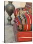 Arabic Cushions, Dubai, United Arab Emirates, Middle East-Amanda Hall-Stretched Canvas