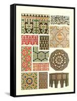 Arabic Design Motifs-null-Framed Stretched Canvas