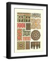 Arabic Design Motifs-null-Framed Art Print