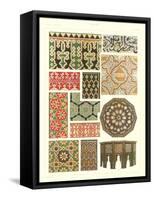 Arabic Design Motifs-null-Framed Stretched Canvas