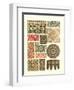 Arabic Design Motifs-null-Framed Art Print