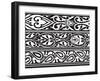 Arabic Design-Nicholas Biscardi-Framed Art Print