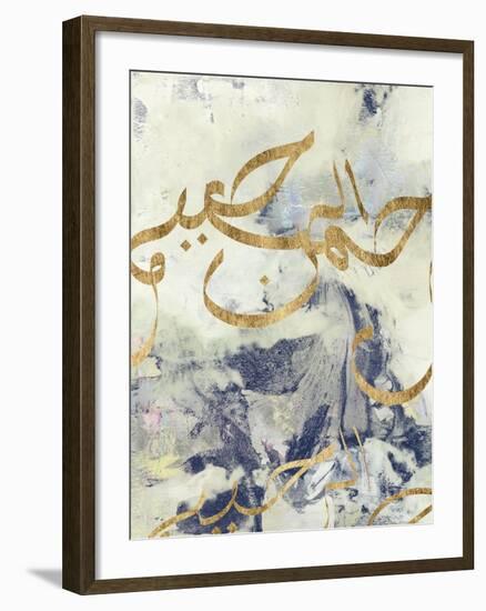 Arabic Encaustic I-Jennifer Goldberger-Framed Art Print