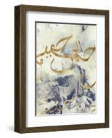 Arabic Encaustic I-Jennifer Goldberger-Framed Art Print