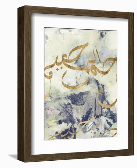 Arabic Encaustic I-Jennifer Goldberger-Framed Art Print