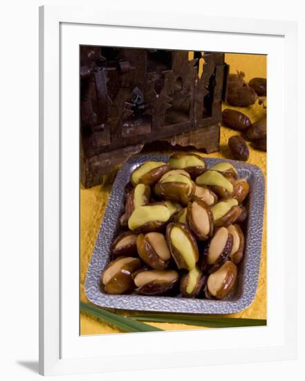 Arabic Food, Dates Stuffed with Almonds Paste, Middle East-Tondini Nico-Framed Photographic Print