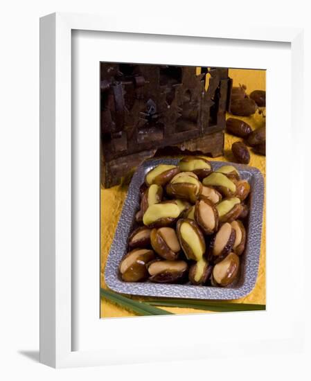 Arabic Food, Dates Stuffed with Almonds Paste, Middle East-Tondini Nico-Framed Photographic Print