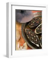 Arabic Food, Stuffed Aubergines, Middle East-Tondini Nico-Framed Photographic Print