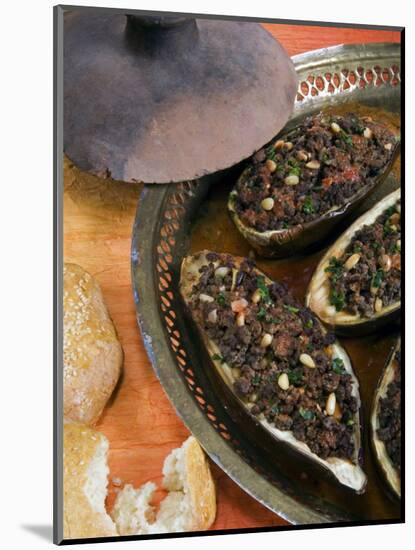 Arabic Food, Stuffed Aubergines, Middle East-Tondini Nico-Mounted Photographic Print