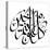 Arabic Greeting Calligraphy - Eid Mubarak-yienkeat-Stretched Canvas