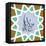 Arabic Greeting Calligraphy - Eid Mubarak-yienkeat-Framed Stretched Canvas