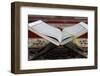 Arabic Holy Quran (Koran), Jamiul Islamiyah Mosque-Godong-Framed Photographic Print