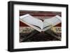 Arabic Holy Quran (Koran), Jamiul Islamiyah Mosque-Godong-Framed Photographic Print