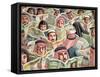 Arabic Papers, 2005-PJ Crook-Framed Stretched Canvas