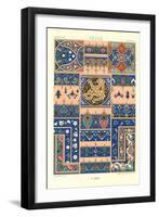 Arabic Tile Design-null-Framed Art Print