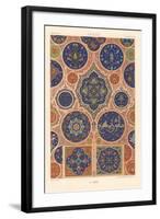 Arabic Tile Design-null-Framed Art Print