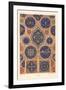 Arabic Tile Design-null-Framed Art Print