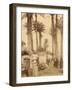 Arabic Village Along the Nile (Egypt)-Felix Bonfils-Framed Photographic Print